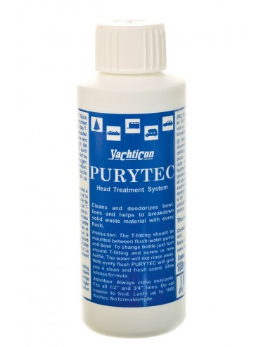 Purytec - Toilet Gelspoeling - Alleen Navulling - Flacon - 100 ml - Yachticon - Onderhoud - 06.0535.00 - € 11,10