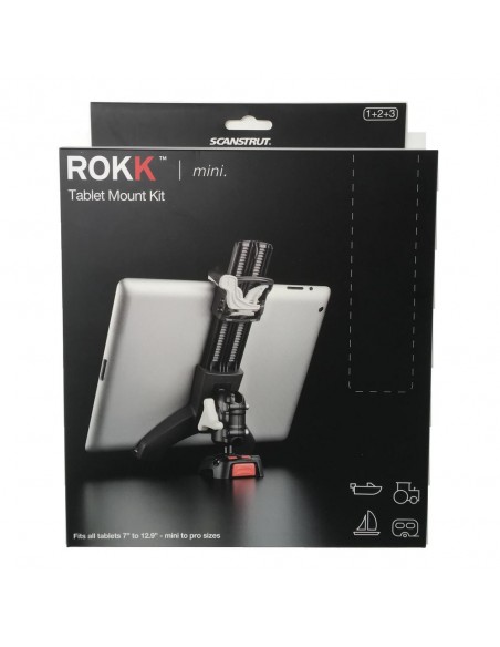 ROKK Mini set tablet houder en basis opbouw - On-Deck