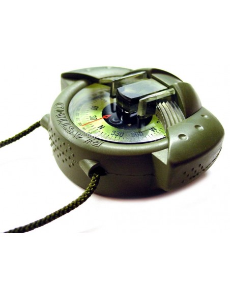 Iris 50 handpeilkompas olijfgroen mils - On-Deck - On-Deck - ODA63879 - € 84,75