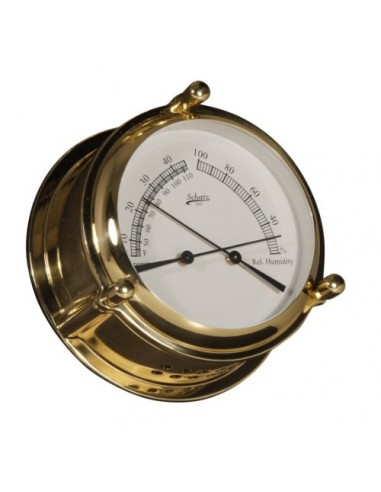 Mini Ocean - Thermometer / Hygrometer - Messing - Schatz 1881 - Scheepsinstrumenten - 401 HT - € 258,00