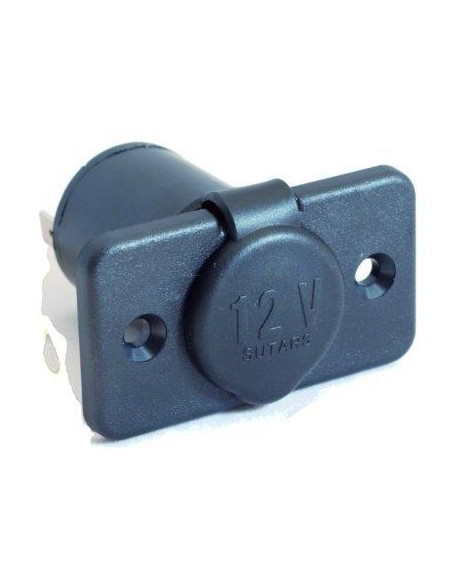 Plastimo Inbouw Contactdoos 12V 16A Zwart | Shipsworld