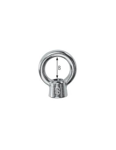 Plastimo Oogmoer 6 mm (4 stuks) RVS 316 | Shipsworld