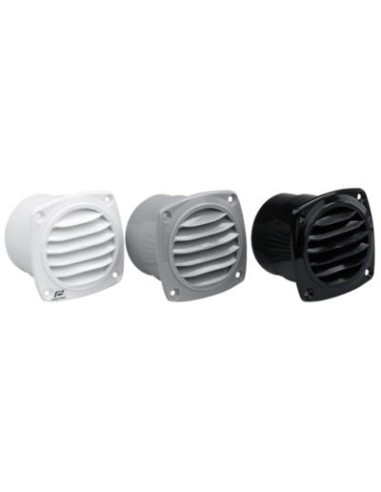 Plastimo Ventilatierooster Zwart Ø70 mm | Shipsworld