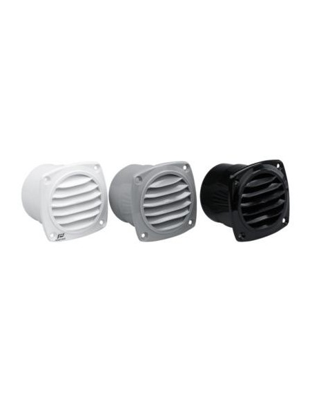 Plastimo Ventilatierooster Zwart Ø70 mm | Shipsworld