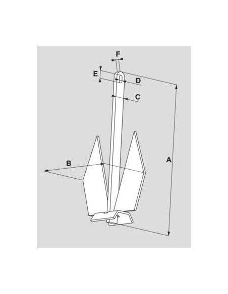 Plastimo Grip Anker 7 kg Verzinkt | Shipsworld