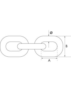 Plastimo Ankerketting 8 mm 60m | Shipsworld 2