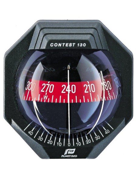 Plastimo Contest 130 Kompas Zwart/Rood | Shipsworld