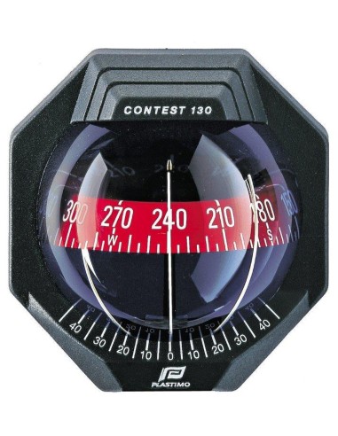 Plastimo Contest 130 Kompas Wit/Rood | Shipsworld