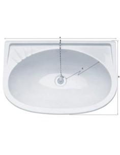 Plastimo Kunststof Wasbak 395x275mm | Shipsworld
