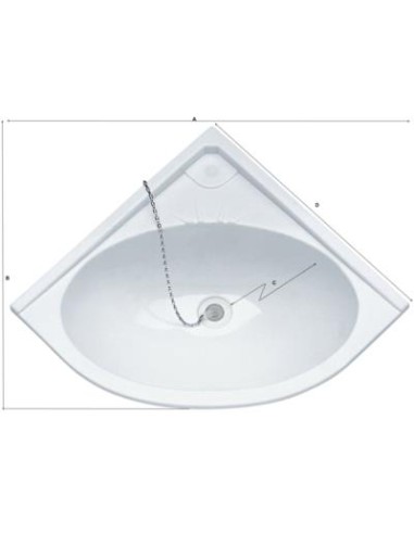 Plastimo Kunststof Wasbak Hoekmodel | Shipsworld