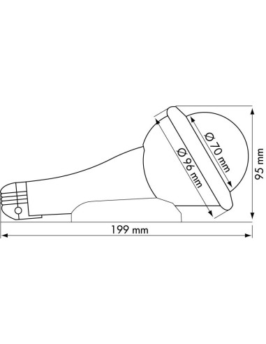 Plastimo Beugel voor Iris 100 | Shipsworld