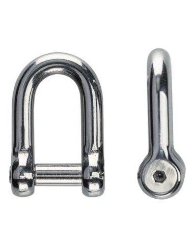 Plastimo D-Sluiting RVS 10 mm Inbus (2 stuks) | Shipsworld