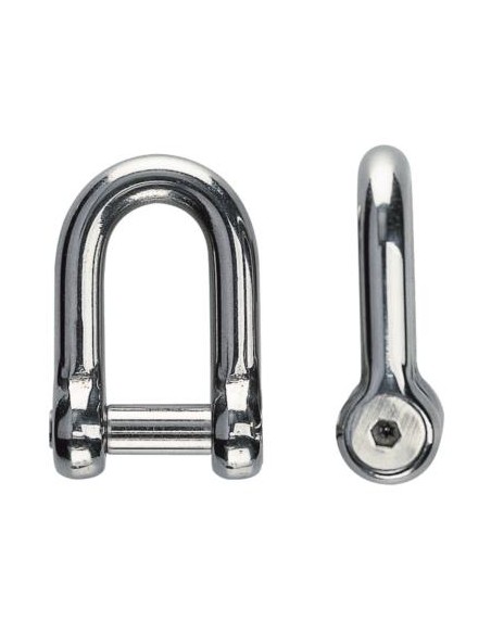 Plastimo D-Sluiting RVS 10 mm Inbus (2 stuks) | Shipsworld