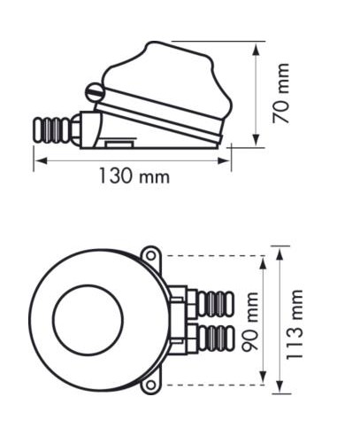 Plastimo Mini Voetpomp | Shipsworld