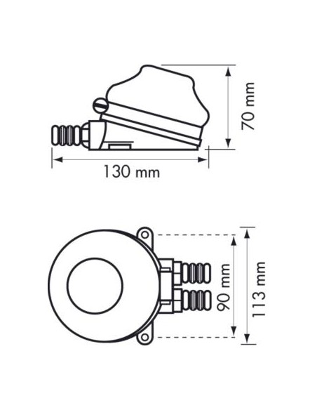 Plastimo Mini Voetpomp | Shipsworld