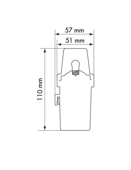 Plastimo Compact Navigatielicht Rood BB | Shipsworld