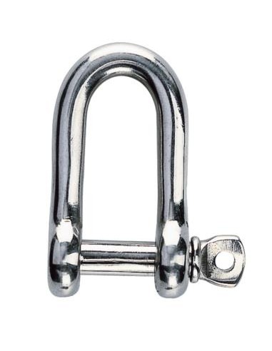 Plastimo D-sluiting RVS 4 mm (2 stuks) | Shipsworld