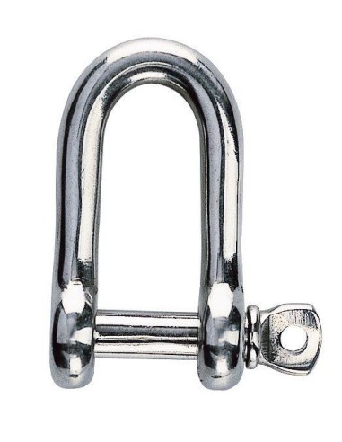 Plastimo D-sluiting RVS 8 mm (2 stuks) | Shipsworld