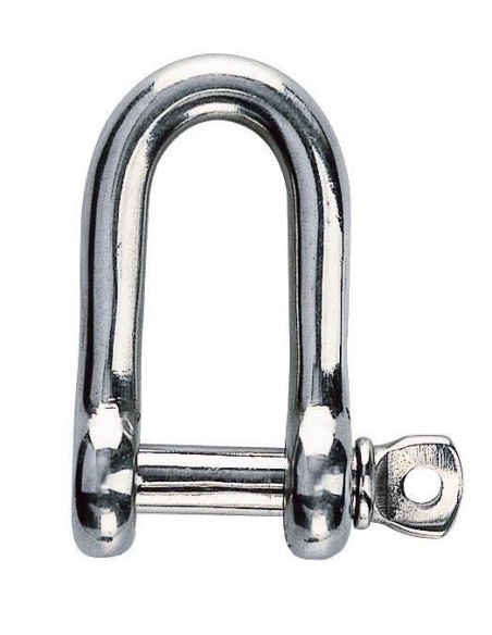 Plastimo D-sluiting RVS 8 mm (2 stuks) | Shipsworld
