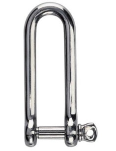 Plastimo D-sluiting lang RVS 5 mm (2) | Shipsworld