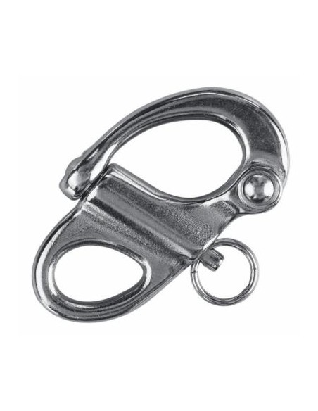 Plastimo RVS Snapsluiting met Oog 70 mm | Shipsworld