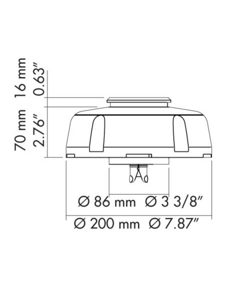 Plastimo Cool'n Dry Dorade Box Ø75 mm | Shipsworld