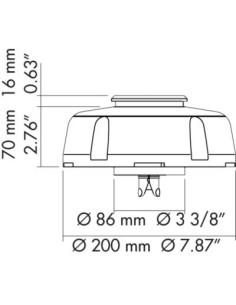 Plastimo Cool'n Dry dorade box Ø100 mm | Shipsworld 2