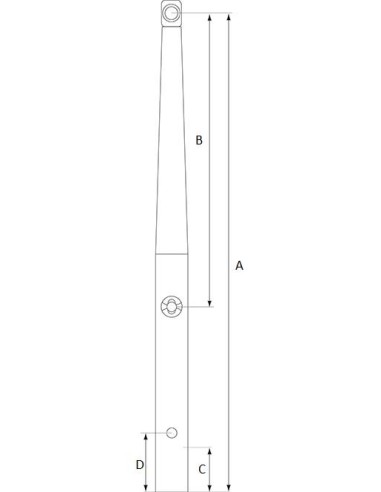 Plastimo Scepter 45 cm RVS 316 | Shipsworld