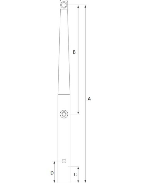Plastimo Scepter 65 cm RVS 316 | Shipsworld