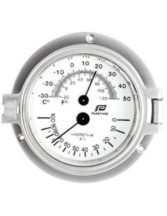 Plastimo Thermometer / Hygrometer Mat Verchroomd | Shipsworld