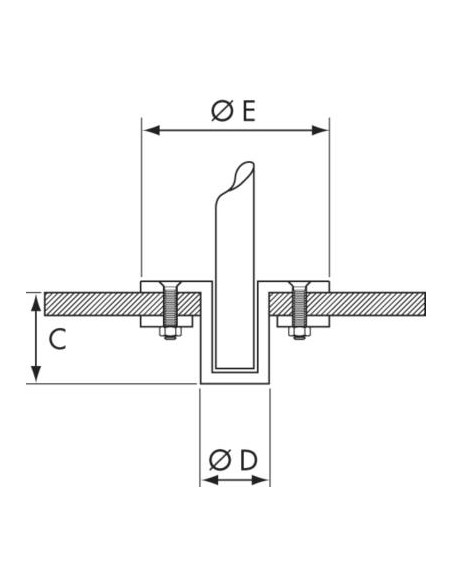 Plastimo Draaibare Davits 316 RVS 160kg | Shipsworld