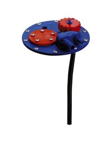 Plastimo Beluchtings dop brandstoftank rood | Shipsworld