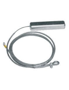 Hangende anode met 2 m RVS kabel 1.4 kg