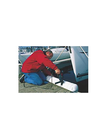 Plastimo Steigerbumper Halfrond Blauw Ø18x40 cm | Shipsworld