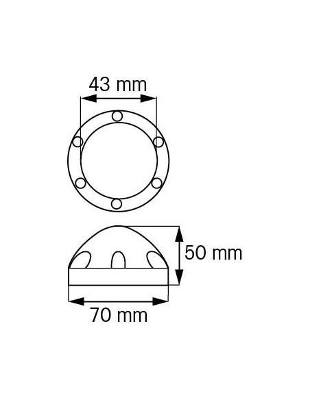 Plastimo Anode Max Prop 0.3 kg | Shipsworld