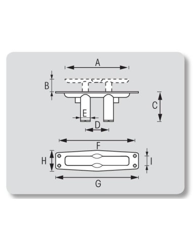 Plastimo Klapkikker Messing Verchroomd | Shipsworld
