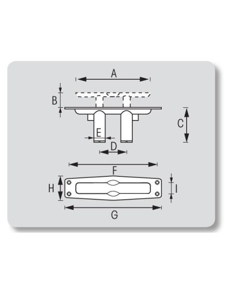 Plastimo Klapkikker Messing Verchroomd | Shipsworld