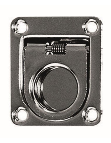 Plastimo Luikring RVS met veer 65x55 mm | Shipsworld