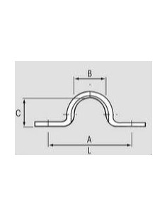 Plastimo Dekbeugel RVS 316 35 mm (10) | Shipsworld 2