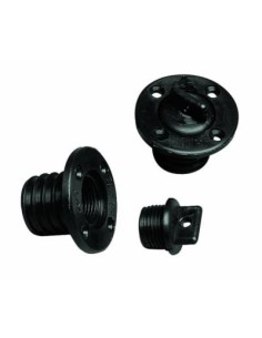 Plastimo Lensplug Rond Zwart (10 stuks) | Shipsworld