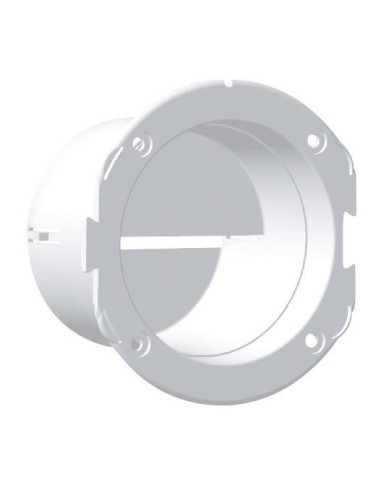 Plastimo Slangflens recht 3" wit | Shipsworld