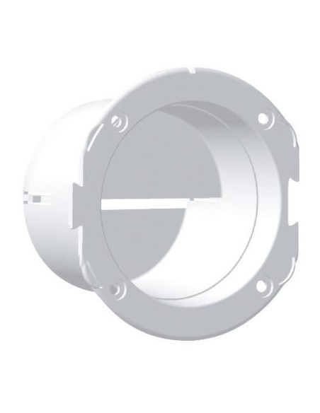 Plastimo Slangflens recht 3" wit | Shipsworld