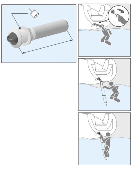 Plastimo Inbouw Veiligheidsladder | Shipsworld