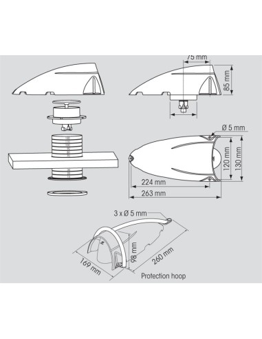 Plastimo Gestroomlijnde Dorade Box | Shipsworld