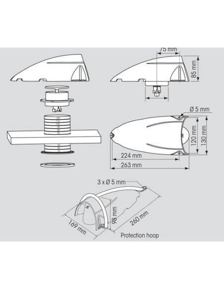 Plastimo Gestroomlijnde Dorade Box | Shipsworld