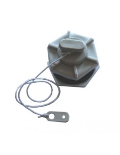 Lensplug grijs, nieuw model