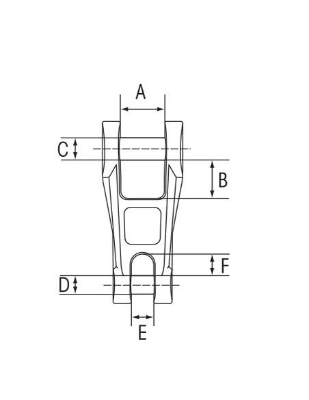 Plastimo Ankerconnector Gegalvaniseerd 10 mm | Shipsworld