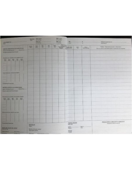 Plastimo Logboek Engels/Frans | Shipsworld