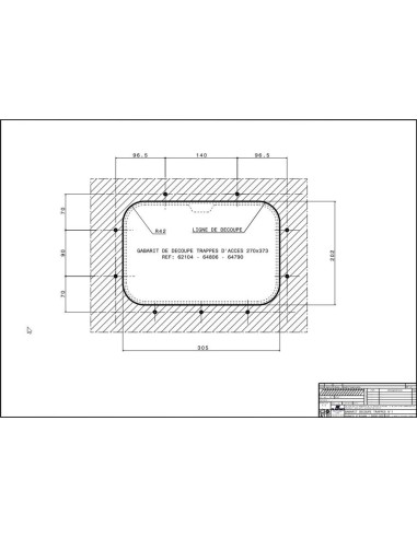 Plastimo Toegangsluik 270x373mm Wit | Shipsworld