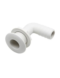 Plastimo Huiddoorvoer Haaks 25 mm Wit | Shipsworld